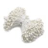 5mm Estames Coloridos Perolados Fio de Algodão Núcleo de Flor de Gesso Cabeça de Flor Artificial Acessórios de Decoração de Casamento e Feriado Cabeça de Flor Perolada