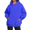 Novo Moletom com Capuz Feminino de Comércio Exterior com Mangas Caídas, Moletom Pulôver de Manga Longa, Roupa de Outono, Atacado em Estoque