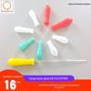 Tampa de silicone para pipeta graduada, tampa de silicone colorida e ondulada, conta-gotas, tampa de borracha para frasco conta-gotas, tampa de borracha para pipeta