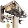 Estante de Toallas Baihan Barra de Toallas sin Taladro Estante para Toallas de Baño Set de Estante Integrado Colgante Estante de Almacenamiento para Inodoro Baño Montado en Pared