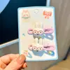Nuevo Pasador de Pelo de Conejo de Dibujos Animados para Niños Pasador Lateral para Flequillo Color Caqui Accesorio para el Cabello de Bebé Niñas Pinza BB
