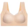 Roupa Íntima Sem Costura para Mulheres, Fina de Verão, Seios Pequenos, Sutiã Push-Up Sem Aro, Sutiã Dinâmico para Mulheres, Fixação Secundária dos Seios