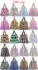 Bolsa de compras feminina de nylon, prática e portátil, para compras em lojas, supermercados, bolsa de ombro para compras, pode ser Vendida no Atacado