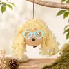 Kit de material para manualidades de muñeca con pelo rizado de calabaza con forma de huevo, accesorios de muñeca lindos con temática de bosque, venta directa del fabricante