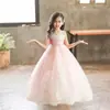 Liquidação de Tamanhos Descontinuados: Vestido de Daminha de Casamento, Mais Vendido na Amazon, Vestido Infantil com Cauda, Saia Bufante, Color Blocking, Vestido Princesa de Renda
