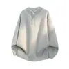 Nuevo Suéter de Punto para Hombre Otoño/Invierno 2026 Estilo Vintage Relajado Old Money Holgado Casual Cuello Redondo Moderno Talla Grande