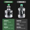 Cubo Dispensador de Agua Blanco Transparente Removible y Lavable Plástico de Grado Alimenticio Cubo de Agua Mineral Pura Almacenamiento de Agua Cubo Vacío Té Kung Fu