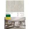 1200x3000 Formato Grande Roca Porcelánica Panel de Pared Fondo para Vestíbulo Sala de Estar de Villa Veta Continua Piedra de Lujo Roca Porcelánica Placa Grande