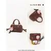 Bolso tipo almohada de leopardo de alta gama para nicho, Bolso de hombro retro, Bolso cruzado de moda súper moderno para Primavera/Verano 2026, Versátil