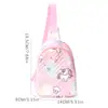 Riñonera Cute Transfronteriza Feihong para Niños, Bolso de Cintura de Moda de Gran Capacidad para Estudiantes de Primaria, Bolso Portátil Versátil Casual con Estilo