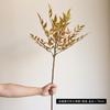Simulación de una sola rama con múltiples tenedores Nantianzhu Zen Home Tea Room Decoración Adornos de plantas verdes Accesorios de fotografía Simulación de planta verde