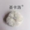 Bola de pelo de conejo de 5-6 cm, colgante de joyería de primavera, accesorios para tocados, accesorios de bricolaje, accesorios para tocados, venta al por mayor