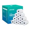 Papel térmico para caja registradora 57x50, papel de impresión para caja registradora 57x40, papel para recibos 58mm, papel térmico universal para llevar 8080