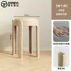 Taburete de plástico acolchado suave, apilable para uso doméstico, diseño redondo, resistente y duradero, extra grueso, adecuado para sala de estar, mesa de comedor y como silla de repuesto