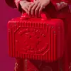 Maleta Pequeña Personalizada Estuche de Equipaje Estuche de Maquillaje de 14 Pulgadas Regalo de Acompañamiento Caja Pequeña Mini de Viaje con Contraseña Bolsa de Almacenamiento