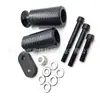 Adecuado para Motocicleta Yamaha Yzf-R6 2006-2007 Funda de Goma Anticaída Amortiguadora de Impactos Goma de Seguridad Anticaída