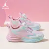 Zapatos Deportivos Impermeables Jordan para Niñas Zapatos Infantiles para Correr Cuero Antideslizante Casuales para Hombre Nuevo Estilo Otoño e Invierno 2025 Niños Medianos y Grandes