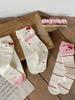 Calcetines para Niños Máquina Todo en Uno Sin Costuras Bordado 2025 Otoño e Invierno Nuevos Calcetines Rayados de Gato para Niños y Niñas Calcetines de Moda Envío Gratis
