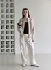 Cardigan casual com zíper e gola alta estilo coreano atmosférico para mulheres, nova jaqueta de tricô de caimento solto 2026