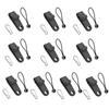 Clips para Cuerda de Tienda de Campaña al Aire Libre, Clips para Toldo, Clips Reforzados a Prueba de Viento para Parasol de Camping, Clips de Fijación para Tienda de Campaña, Clips para Cuerda de Viento al por Mayor
