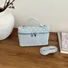 Bolso de Mano Cuadrado Pequeño Dulce de Moda Transfronterizo para Mujer, Nuevo Bolso de Hombro de Lunares de Lujo Ligero Verano 2026, Bolso Cruzado para Viajes