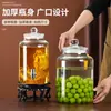 Botella de Vino Sellada de Alta Gama para Vino de Ciruela Verde, Jarra Vacía para Fermentar Vino de Ginseng con Grifo, Recipiente para Vino, Recipiente para Licores