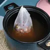 Bolsas de malla pequeñas para preparar té, bolsas para condimentos para sopa y adobo, bolsas para decocción de hierbas para filtrar residuos, bolsas desechables de tela no tejida de grado alimenticio