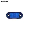 Luces Laterales para Camión de Exportación Transfronteriza 12V-24V Universal 2LED Luces de Señalización Luces de Contorno para Camión Luces Indicadoras de Ancho