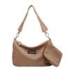 Bolso Versátil Portátil de Gran Capacidad para Viajes Diarios de Mujeres 2026 Nueva Moda Otoño e Invierno Bolso de Viaje Bolso Cruzado Casual de Nicho