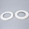 Junta não padrão Junta de flange de almofada revestida de PTFE Fornecimento de fabricantes de juntas tipo O brancas Almofada revestida de PTFE