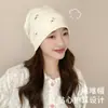 Jq Jingqi [Malla Transpirable] Gorro Postparto Otoño Algodón Puro Gorro de Maternidad con Bordado de Caballito Protección de Frente a Prueba de Viento para Todas las Estaciones