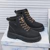 Botas Martin de caña alta para mujer, nuevo estilo de otoño, botines de estilo británico, versión coreana, botas de trabajo versátiles de suela gruesa, botas de nieve para mujer