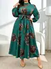 Fábrica de Origen, Vestidos Transfronterizos, Batas, Exportación de Comercio Exterior Ropa para Mujer Tallas Grandes, Pedido Mínimo de 1 Pieza