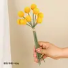 Simulação Bola Dourada 9 Peças Bola Dourada Dente-de-Leão Pacote ins Nordic Home Decoração Arranjo Flores Falsas e Plantas Verdes Ornamentos