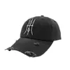 Gorra de Béisbol Bordada Vintage Lavada para Hombres y Mujeres, Gorra con Visera para Protección Solar, Soporta Logo Personalizado, Suministro de Exportación