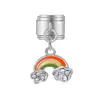 Acessórios de Pulseira Transfronteiriços Pingentes DIY Estilo Italiano Montagem Modular Materiais para Colar Pulseira Pingentes