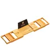 Estante de Madera para Baño Transfronterizo Estante de Almacenamiento Telescópico para Tina Estante de Almacenamiento para Tina de Remojo Bandeja Simple para Tina