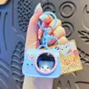 Bolsa Portátil Luminosa de Dibujos Animados para Mascotas Llavero Muñeco de Gato Lindo Colgante de Bolso para Pareja Regalo Venta al por Mayor