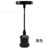 Luminária Pendente Retrô Loja de Roupas Loft Café Bar Iluminação Base de Rosca E27 Suporte para Lâmpada Acessórios Luminária Pendente de Cabeça Única