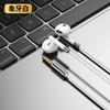 Para Apple 3.5mm in-ear fones de ouvido com fio quatro níveis de controle de linha ao vivo karaokê tipo-c digital universal atacado