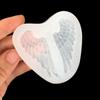 Colección de alas de ángel con pegamento de cristal de espejo completo, colgante de joyería totalmente transparente, molde de silicona, pegamento AB, pegamento UV