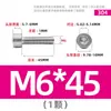 Tornillos de Acero Inoxidable 304 Gb70.1 Cabeza Cilíndrica Hexagonal Sin Nervaduras Cabeza Cóncava Tornillos Cóncavos Ligeros M2M3M4