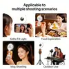 Mini Teléfono Móvil Luz de Relleno Magnética Portátil de Mano para Transmisión en Vivo Fotografía Iluminación de Belleza Luz de Bolsillo para Selfies