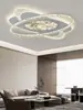 Lámpara de techo para sala de estar 6 nueva luz minimalista italiana de lujo alto gama nórdica luz principal para sala de estar juego de iluminación para toda la casa hierro