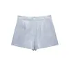 Al por mayor Primavera 2026 Nuevo Estilo Europeo y Americano Pantalones Falda de Cuero Sintético para Mujer 7177 Color de la Foto Poliéster Fábrica de Origen
