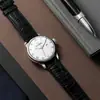 Reloj Chaxigo para Hombre Casual de Negocios Cuarzo Correa de Cuero Simple Esfera con Números Romanos Clásicos Moda Versátil