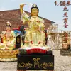 Estatua de Buda de Resina de la Diosa Negra de Nueve Días de la Virgen María 65cm 1.46m 1.8m Adornos para la Adoración en el Templo