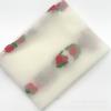 Malla de nailon tridimensional 3D preferencial bordado tela de fresa cereza DIY ropa para niños vestido de mujer bordado