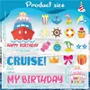Imán de puerta de crucero grande más vendido de Amazon, pegatina para nevera para conmemoración de aniversario y cumpleaños, patrón de tablero decorativo de crucero