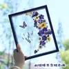 Marco de Fotos Transparente de Doble Cara DIY Hecho a Mano con Relieve de Hoja Exhibición de Especímenes de Plantas Flores Secas Marco de Fotos de Mesa Fábrica Venta al por Mayor